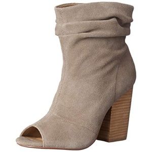 Chinese Laundry Suede Break Up Block Heel